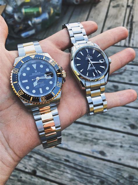 rolex omega watches